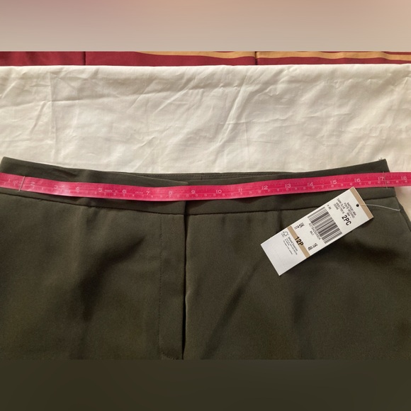 Women's KASPER 2PC Olive Pants Suit 12P NWT - Picture 8 of 13